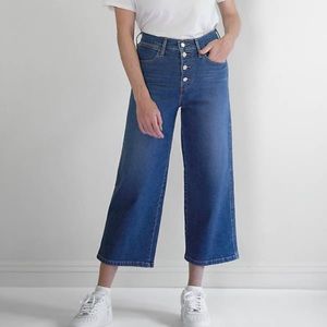 NEOT Levi mile high cropped wide leg size 30